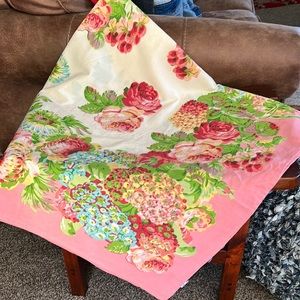 April Cornell tablecloth 52x52 hardly used